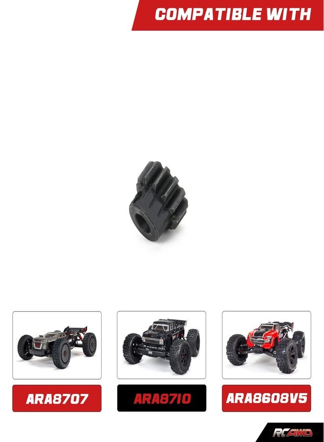 RCAWD 12T Pinion Gear with Wrench for ARRMA 1/7 Mojave, Fireteam 6s blx, 4wd Roller, 1/8 Kraton Typhon Notorious Outcast Talion 6s blx 4X4 Roller Upgrades,Hopups Parts for#ARA311052 - Image 2